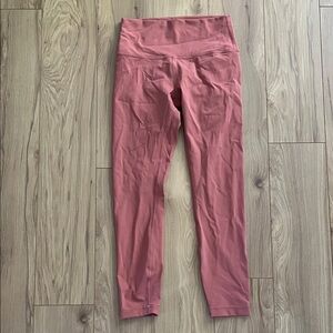 Pink Lululemon Leggings